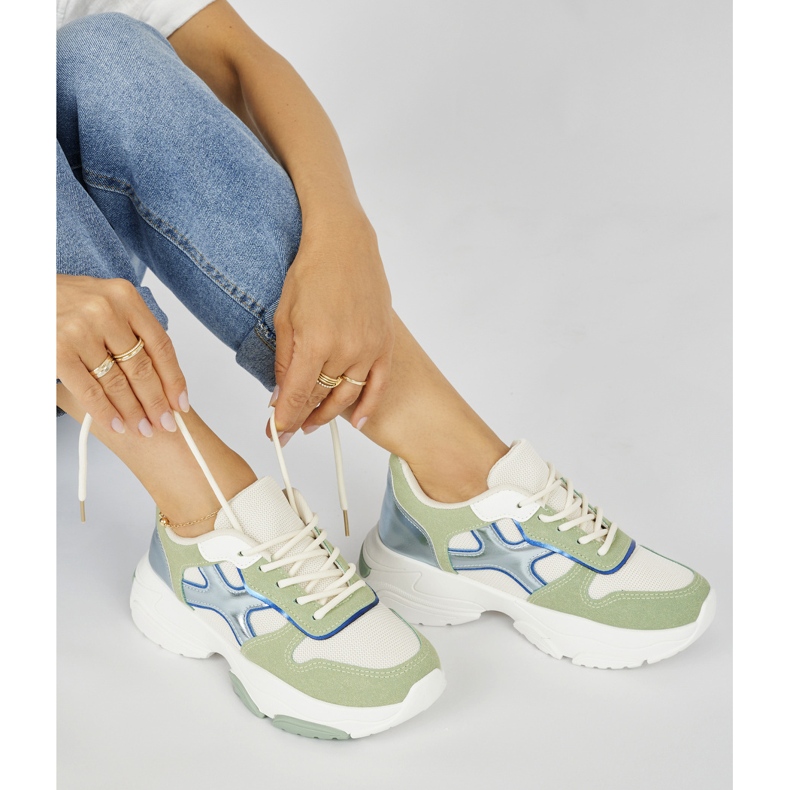 Seastar Dámské zelené tenisky zelená 1 Seastar Dámské zelené tenisky zelená 1