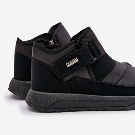 Zateplené pánské zimní sněhule Progress PROGJ-22-153 Black černá 1