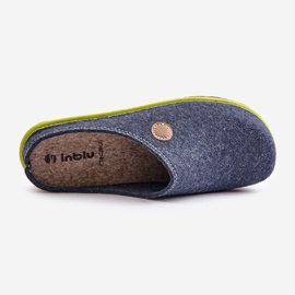 Dámská domácí obuv Inblu Slippers CS000039 Námořnická modrá modrý 2