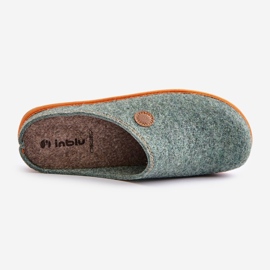 Dámská domácí obuv Inblu Slippers CS000039 Zelená 2 Dámská domácí obuv Inblu Slippers CS000039 Zelená 2