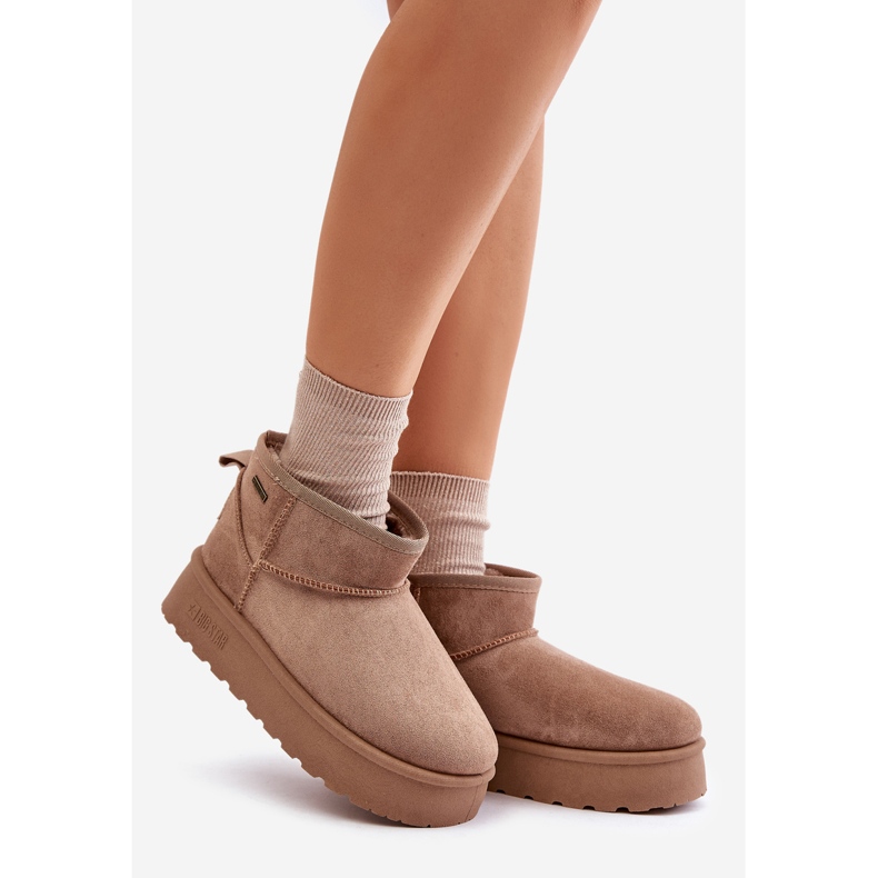 Nízká platforma sněhule Big Star OO274A100 Béžová béžový 1