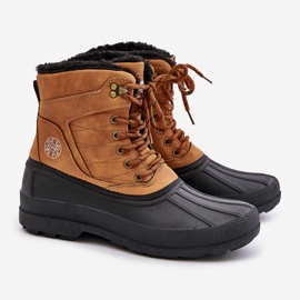 Pánské sněhule Lee Cooper LCJ-24-44-2873M Camel hnědý 1