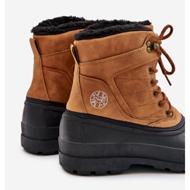 Pánské sněhule Lee Cooper LCJ-24-44-2873M Camel hnědý 2