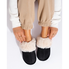 Černé dámské pantofle Shelovet černá 1