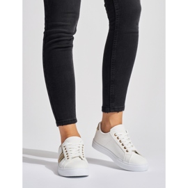 Bílé dámské sportovní boty bílý 1