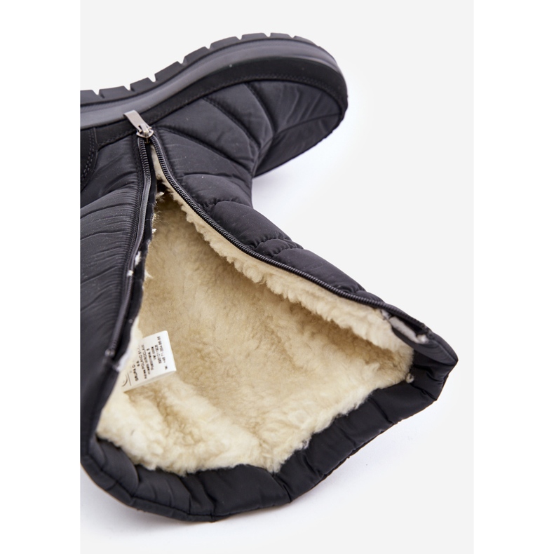 Dámské sněhule s ozdobou Progress PROGJ-24-147 Black černá 2