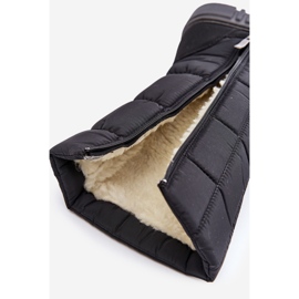 Dámské sněhule se zipem Progress PROGJ-24-144 Black černý 2