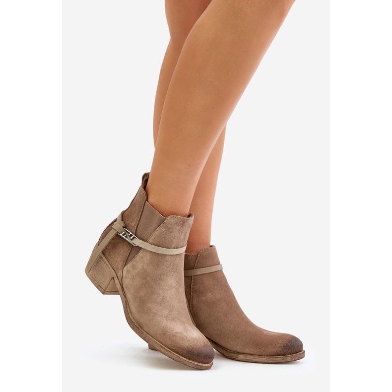 Zazoo 60478 Semišové kozačky na vysokém podpatku, zateplené, zapínané na zip, béžová béžový 1 Zazoo 60478 Semišové kozačky na vysokém podpatku, zateplené, zapínané na zip, béžová béžový 1