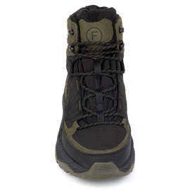 Pánské trekové zimní boty vysoké kotníkové Filippo MTR6654/24 khaki zelený 1