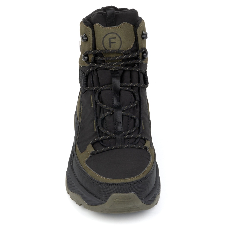 Pánské trekové zimní boty vysoké kotníkové Filippo MTR6654/24 khaki zelený 1