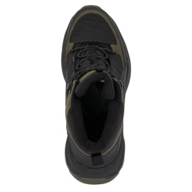 Pánské trekové zimní boty vysoké kotníkové Filippo MTR6654/24 khaki zelený 2