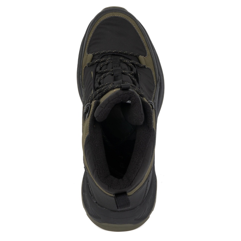 Pánské trekové zimní boty vysoké kotníkové Filippo MTR6654/24 khaki zelený 2
