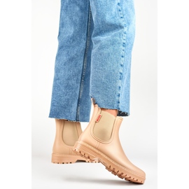 Dámské boty Chelsea, béžová, S17BE béžový 1