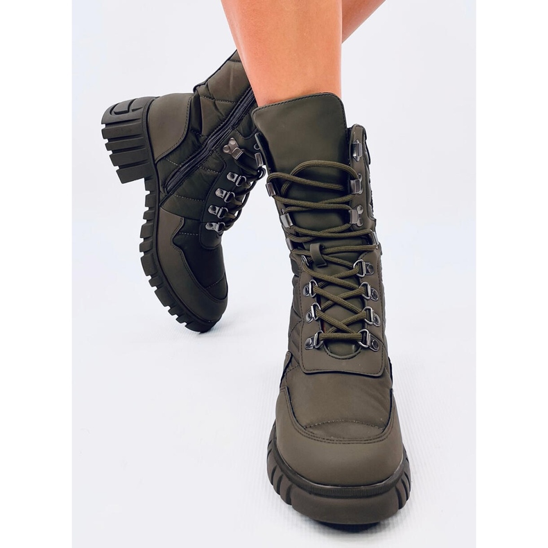 Jewel Green nylonové boty zelená 1 Jewel Green nylonové boty zelená 1