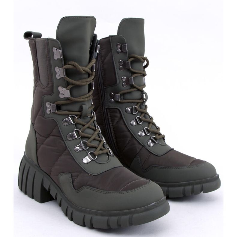 Jewel Green nylonové boty zelený 2