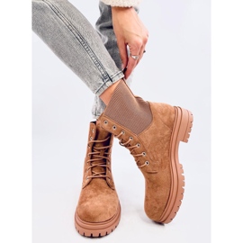 Šněrovací boty Vecna ​​​​Khaki hnědý 1
