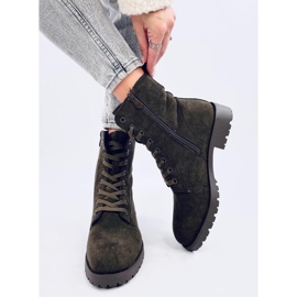 Šněrovací pracovníci od Bente Green zelená 2