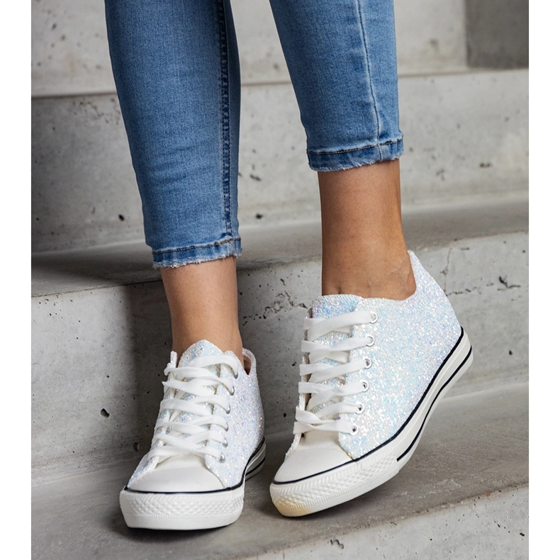 Lesklé vysoké tenisky Jadwa vícebarevný 1