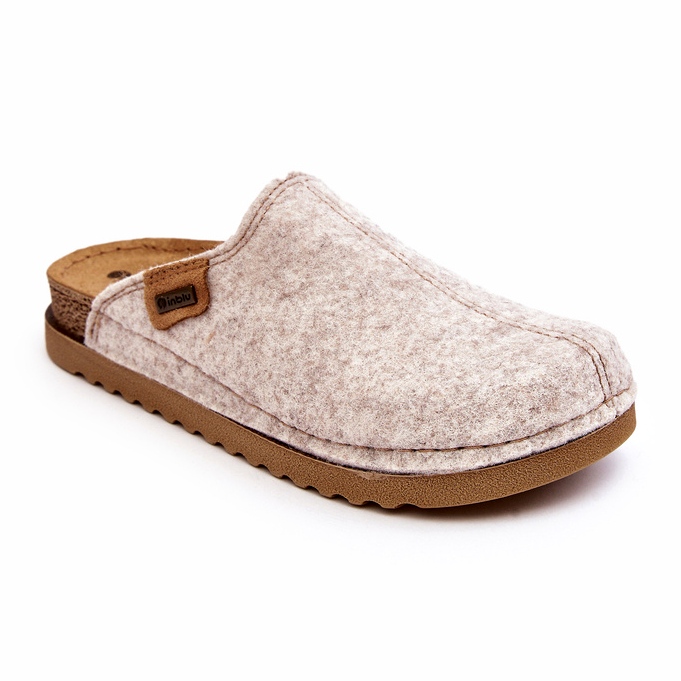 Dámská domácí obuv Pantofle Inblu DJ000010 Světle béžová béžový 2