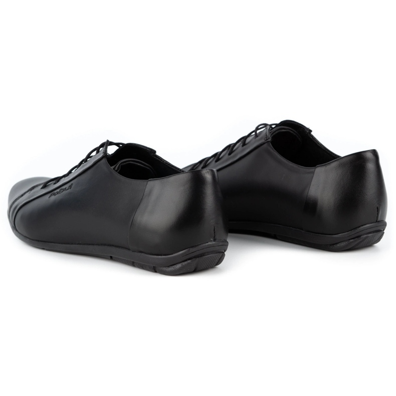 Polbut Elegantní pánské boty k džínům C23 černé černý 6