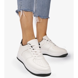 Černé a bílé klasické tenisky BL3619-SP bílý černý 2