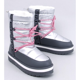 Dámské sněhule Archie Silver šedá 1