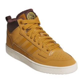 Boty Adidas Rapid Court Mid Winterized JR0171 žluť 1