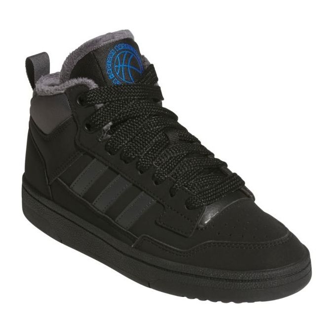 Boty Adidas Rapid Court Mid Winterized JR2804 černý 1