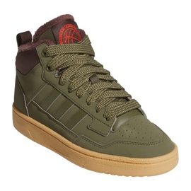 Boty Adidas Rapid Court Mid Winterized JR2813 zelený 1