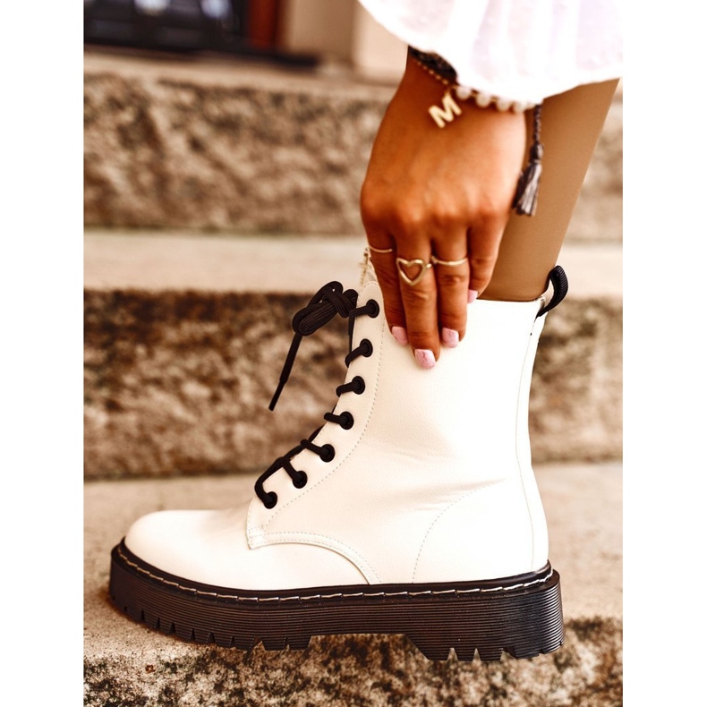 S.Barski Dámské boty Kognito bílé bílý 2