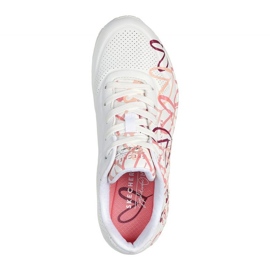 Boty Skechers Uno Spread The Love 155507-WCRL bílý 1