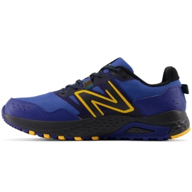 Pánské trailové běžecké boty New Balance 410, sportovní tenisky, tmavě modrá (MT410LY8) modrý 1