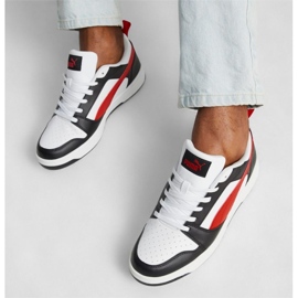 Polobotky Puma Rebound v6 392328-04 bílý 2