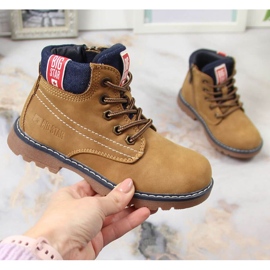 Zateplené boty Big Star INT1789 hnědý 1