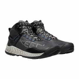 Boty KEEN Nxis Evo Mid Wp MAGNET/BRIGHT Cobalt KE-1026108 černý 1