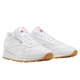 Klasické kožené boty Reebok 100008491 bílý 1
