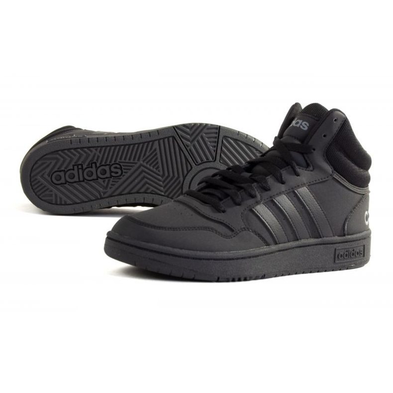 Boty Adidas Hoops 3.0 Mid GV6683 černá 1