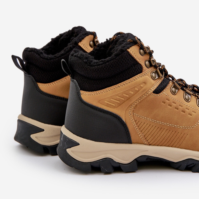 Pánské zateplené turistické boty Camel Loreinae hnědý 2