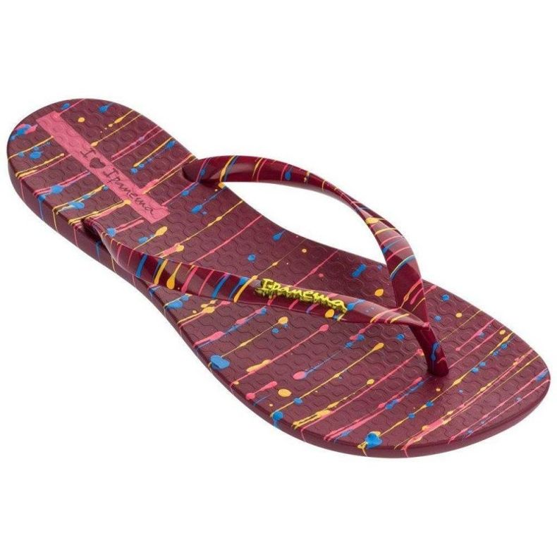 Žabky Ipanema Wave Art Fem W 26287-20868 červené 1