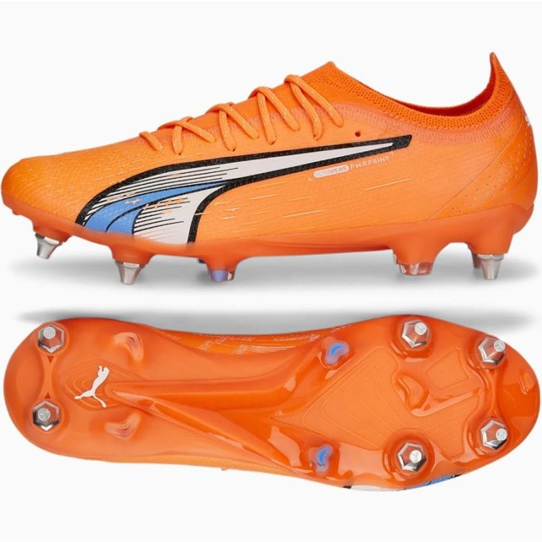 Boty Puma Ultra Ultimate MxSG M 107212 01 pomerančový pomeranče a červené 1