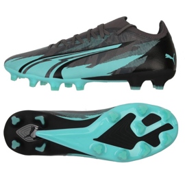 Boty Puma Ultra Match Rush FG/AG M 107830 01 šedá 1