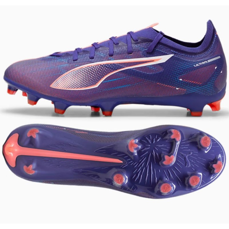 Boty Puma Ultra 5 Match FG/MG 107687 01 fialový 1