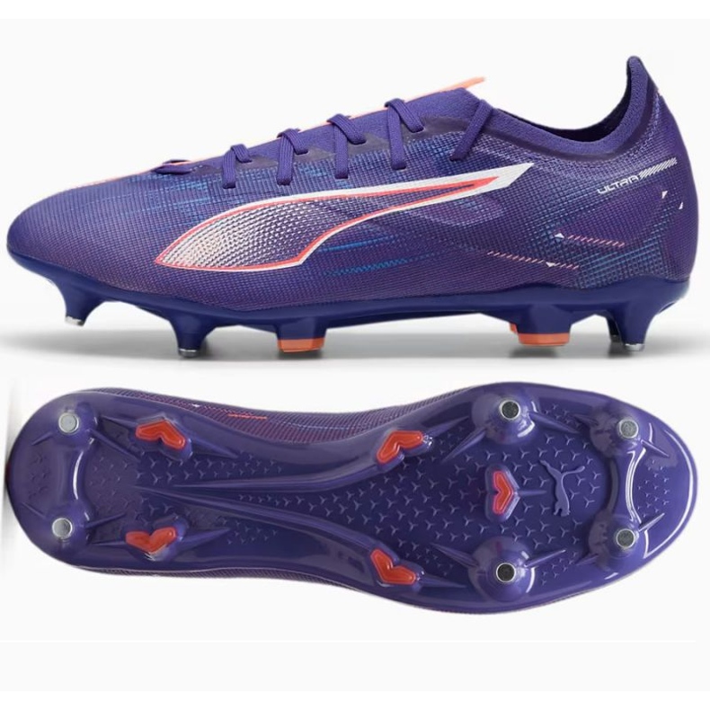 Boty Puma Ultra 5 Match MxSG 107893 01 fialová 1