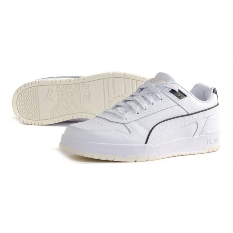 Polobotky Puma Rbd Game 386373 01 bílý 1