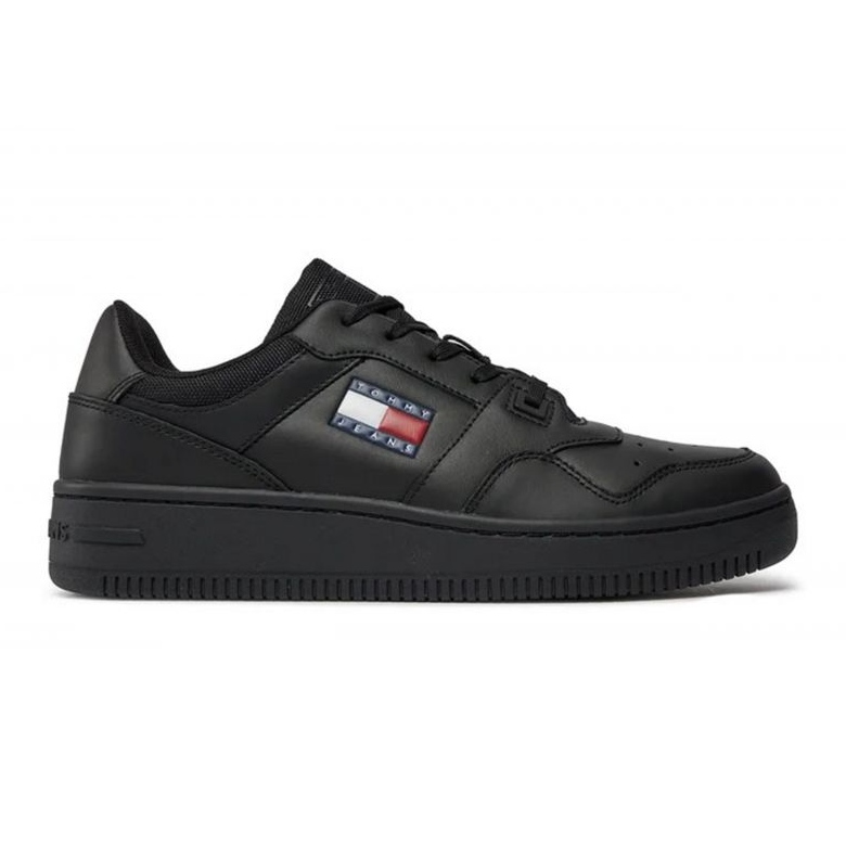 Boty Tommy Hilfiger Retro Basket Ess EM0EM01395BDS černý 1