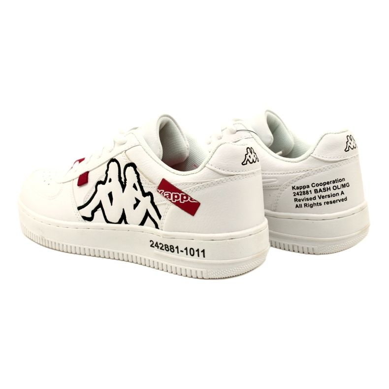 Sportovní boty Kappa Bash Ol 242881 1011 bílý 4