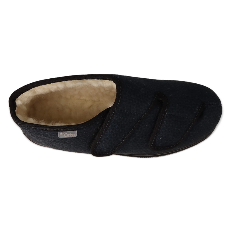 Dámské boty Dr.ORTO Befado zateplené PU vlnou 986D013 černá modrý 3