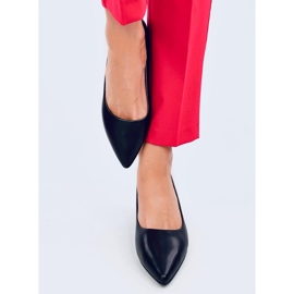 Crafts Černé lodičky na nízkém podpatku černá 1