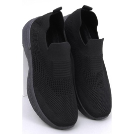 Ponožkové sportovní boty Suare Allblack - Inello černý 1