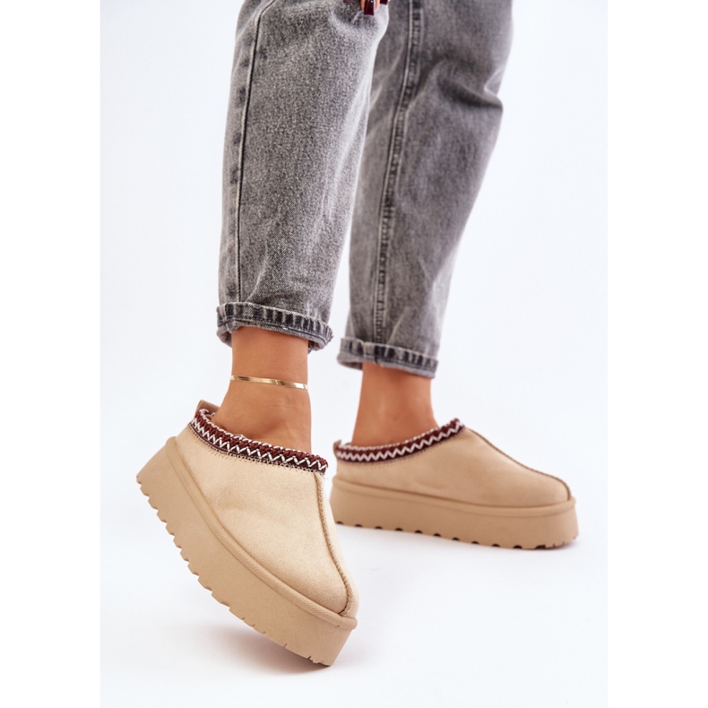 Sněhule Model VL242P Tmavě béžová béžový 1